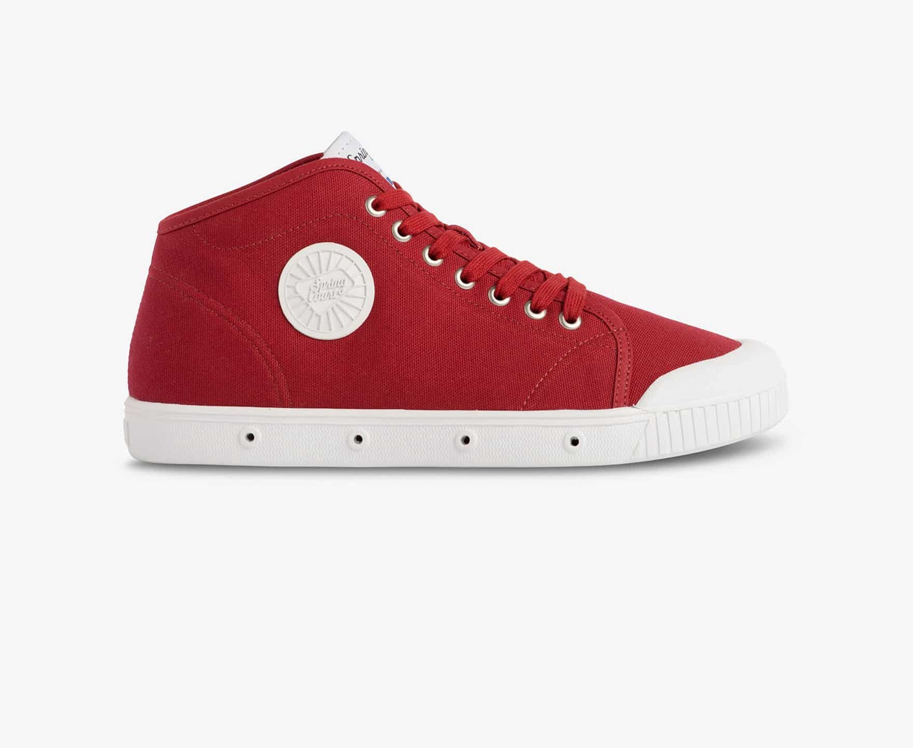 Spring Court B2 CANVAS Men\'s Trainers Red | South Africa-48MUFERTG